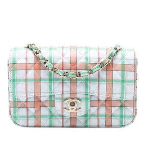 Chanel Mini Rectangular Classic Printed Calfskin Single Flap